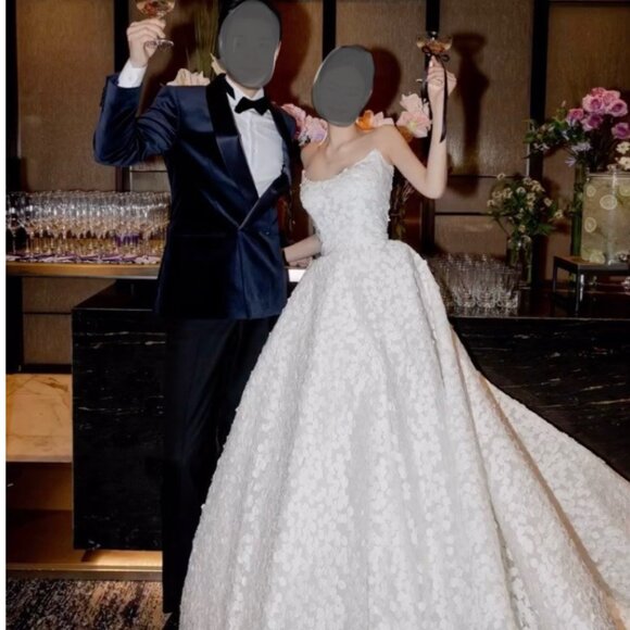 Reem Acra "Blooming Collection" 2024 Spring Size 10 - Picture 3 of 8